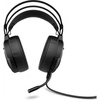HP Pavilion Gaming Headset 600, laidinis, žaidimams, 360 g, ausinės, juoda, žalia