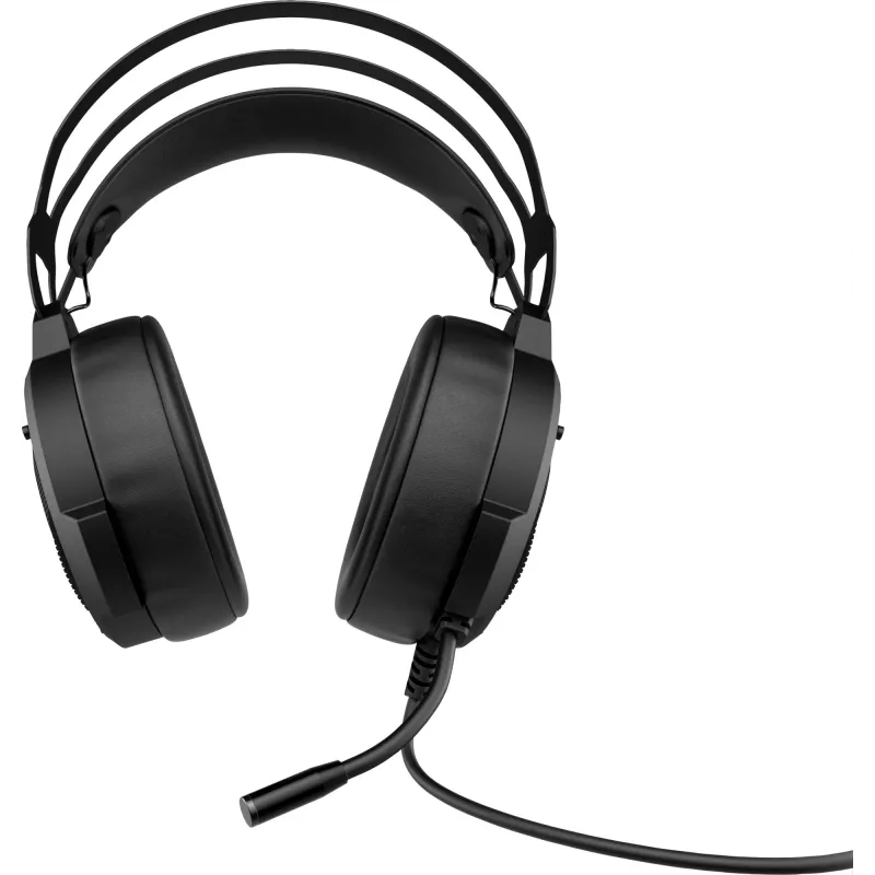 HP Pavilion Gaming Headset 600, laidinis, žaidimams, 360 g, ausinės, juoda, žalia