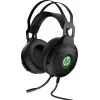 HP Pavilion Gaming Headset 600, laidinis, žaidimams, 360 g, ausinės, juoda, žalia