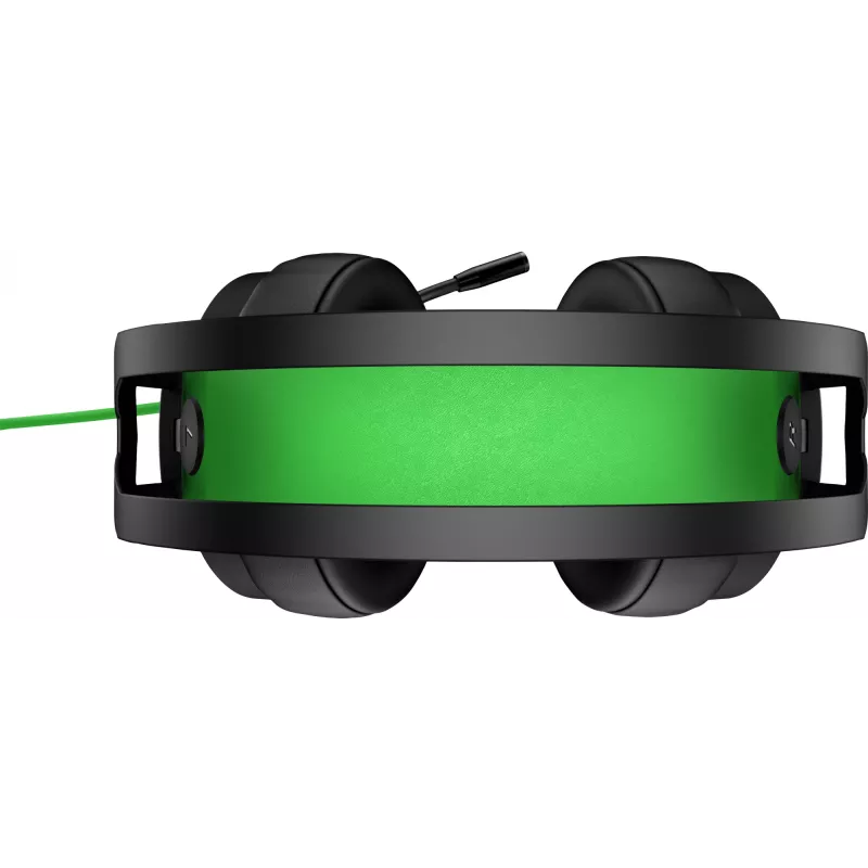 HP Pavilion Gaming Headset 600, laidinis, žaidimams, 360 g, ausinės, juoda, žalia