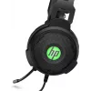 HP Pavilion Gaming Headset 600, laidinis, žaidimams, 360 g, ausinės, juoda, žalia