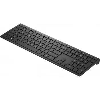 HP Pavilion Wireless klaviatūra 600 Juoda, Pilno dydžio (100 %), Belaidė, RF belaidė, Juoda