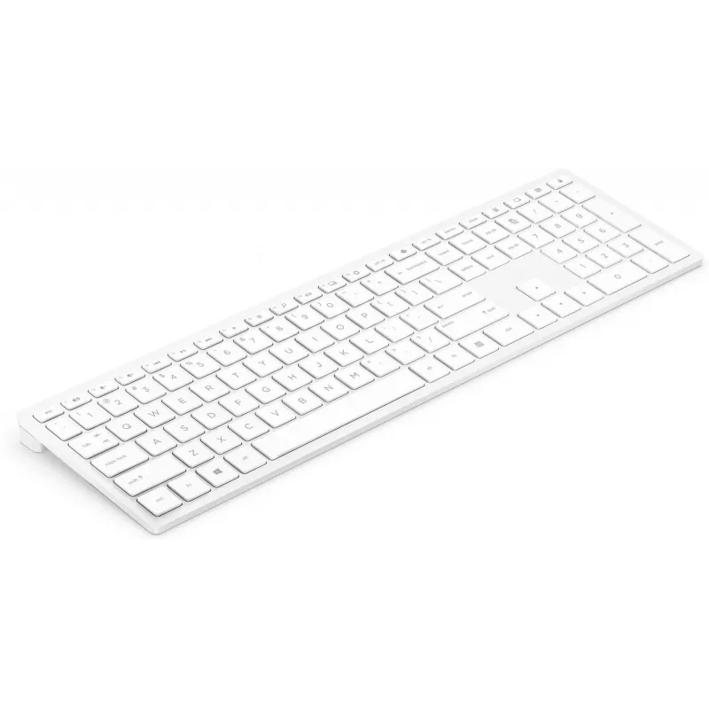 HP Pavilion belaidė klaviatūra 600 balta, pilno dydžio (100 %), belaidė, RF belaidė, mechaninė, balta