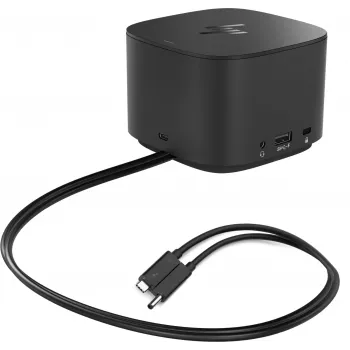 HP Thunderbolt Dock G2 su kombinuotuoju kabeliu, laidinis, Thunderbolt, juoda, Kensington, Kinija, HP