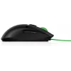 HP Pavilion Gaming pelė 300, abiem rankoms tinkama, optinė, USB Type-A, 5000 DPI, juoda, žalia
