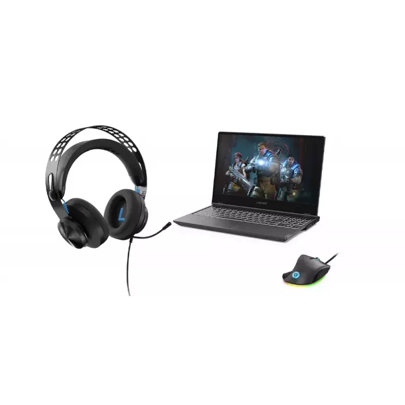 Lenovo Legion H300 Ausinės Laidinės Ant galvos Žaidimams Juodos