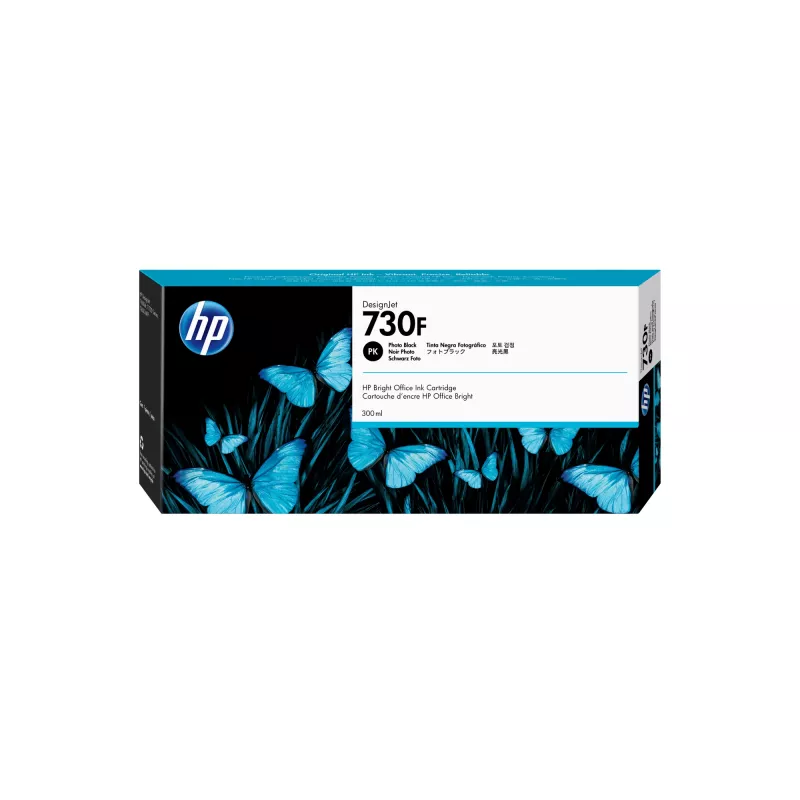 HP 730F 300 ml Photo Juoda DesignJet rašalo kasetė