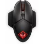 HP OMEN by Photon belaidė pelė, abiem rankoms tinkama, Bluetooth + USB Type-A, juoda