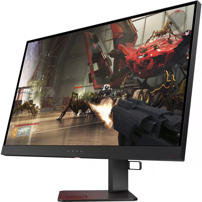 HP OMEN X 27 kompiuterio monitorius 68,6 cm (27 col.) 2560 x 1440 pikseliai Quad HD Juoda (atnaujinta prekė)