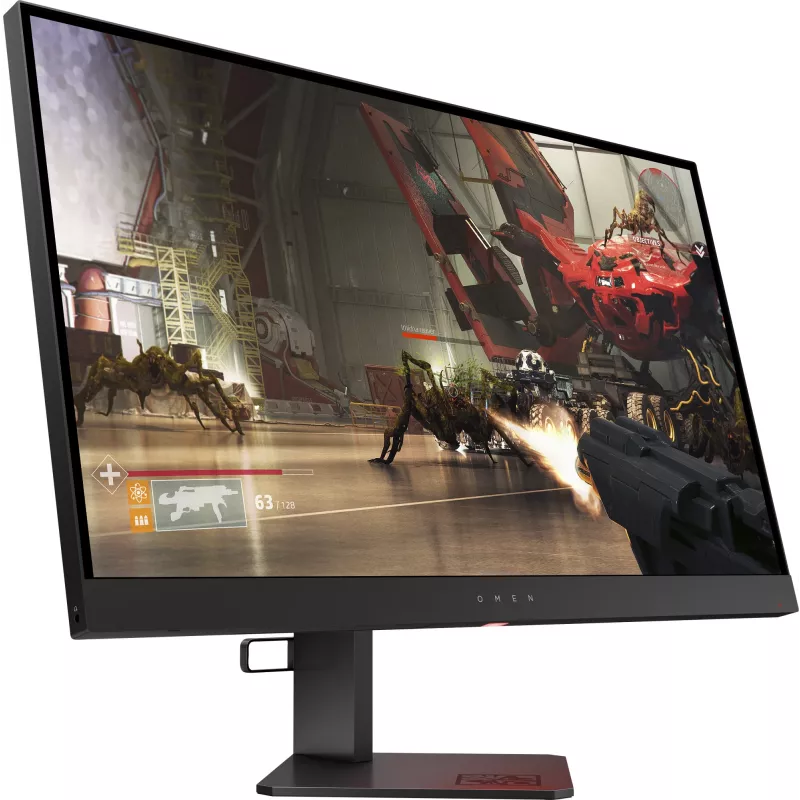 HP OMEN X 27 kompiuterio monitorius 68,6 cm (27 col.) 2560 x 1440 pikseliai Quad HD Juoda (atnaujinta prekė)