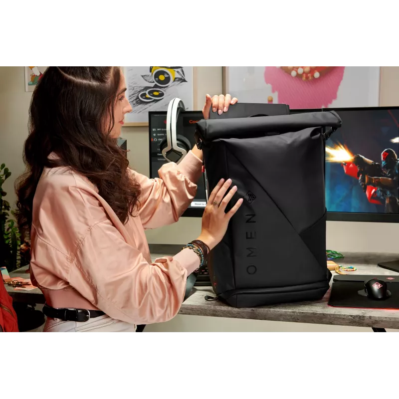 HP OMEN X 27 kompiuterio monitorius 68,6 cm (27 col.) 2560 x 1440 pikseliai Quad HD Juoda (atnaujinta prekė)