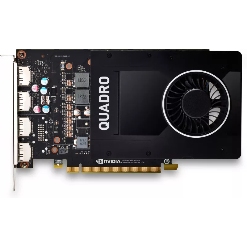 HP 6YT67AA vaizdo plokštė NVIDIA Quadro P2200 5 GB GDDR5X