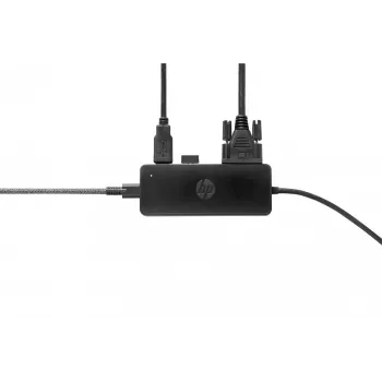 HP USB-C Travel Hub G2, USB 3.2 Gen 1 (3.1 Gen 1) Type-C, 90 W, juoda, 60 Hz, HDMI, USB 3.2 Gen 1 (3.1 Gen 1) Type-A, VGA, Taivanas