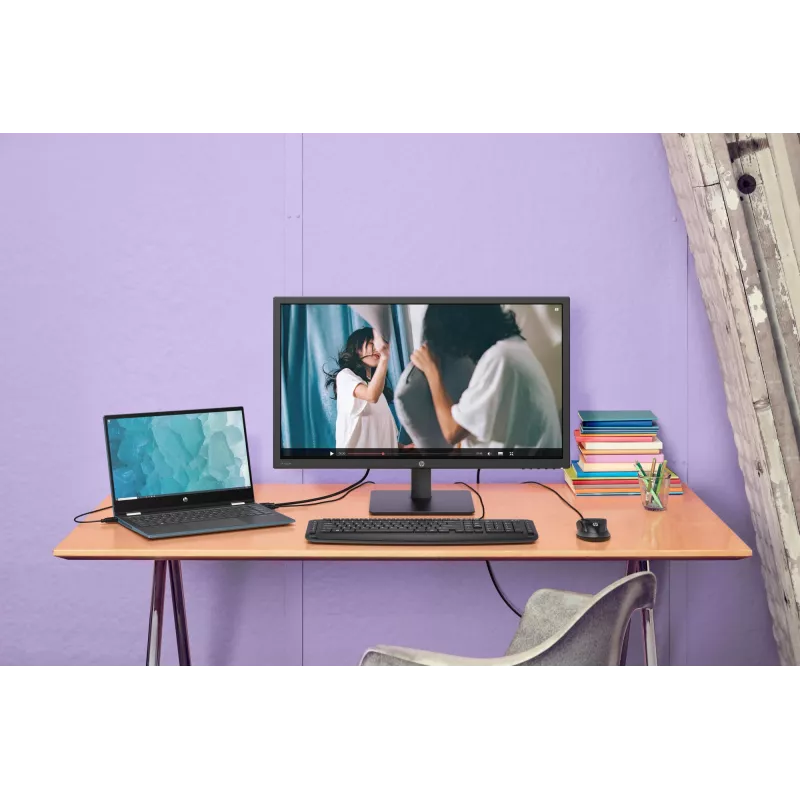 HP V28 kompiuterio monitorius 71,1 cm (28 col.) 3840 x 2160 pikselių 4K Ultra HD LED juodas