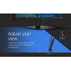 HP V28 kompiuterio monitorius 71,1 cm (28 col.) 3840 x 2160 pikselių 4K Ultra HD LED juodas