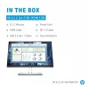HP E-Series E22 G4 kompiuterio monitorius 54,6 cm (21,5 colio) 1920 x 1080 pikselių Full HD LCD juodas, sidabrinis