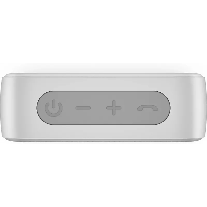 HP Sidabrinė Bluetooth Speaker 350, belaidis, balta, universali, integruota baterija, 180 g, 78,5 mm