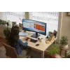 HP P34hc G4 WQHD USB-C lenktas monitorius, 86,4 cm (34 colių), 3440 x 1440 pikselių, Wide Quad HD, LCD, 5 ms, juodas