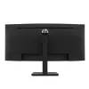 HP P34hc G4 WQHD USB-C lenktas monitorius, 86,4 cm (34 colių), 3440 x 1440 pikselių, Wide Quad HD, LCD, 5 ms, juodas