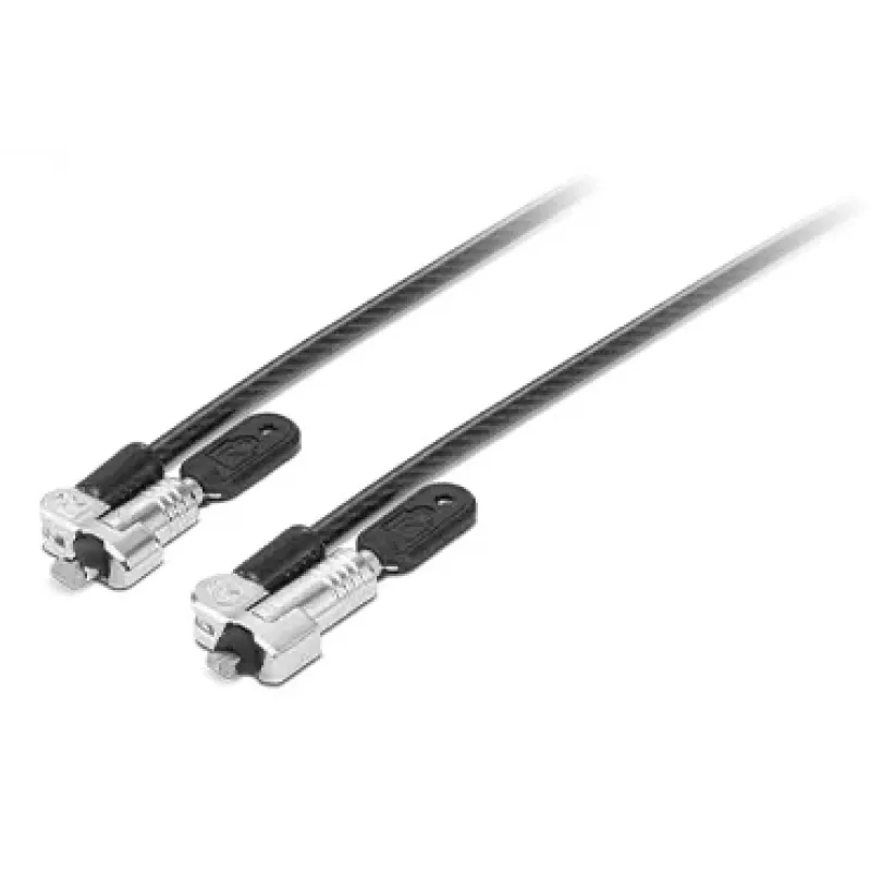 Lenovo 4XE1B81920 kabelinė spyna, juoda, 1,8 m
