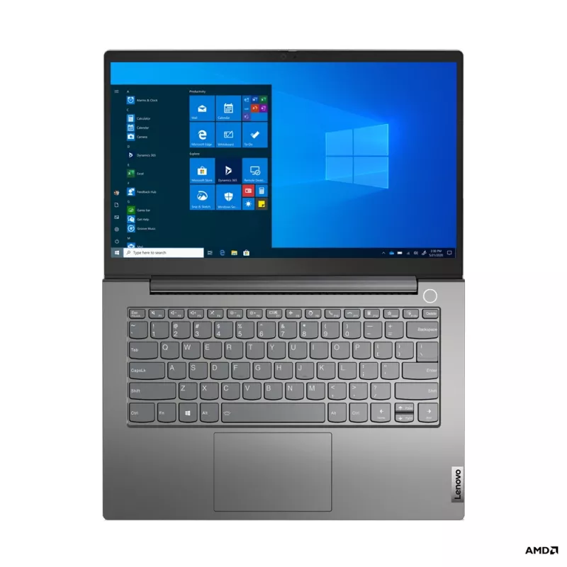 Lenovo ThinkBook 14 G3 ACL AMD Ryzen™ 5 5500U nešiojamas kompiuteris 35,6 cm (14 colių) Full HD 8 GB DDR4-SDRAM 256 GB SSD Wi-Fi 6 (802.11ax) Windows 10 Pro Nordic Pilka