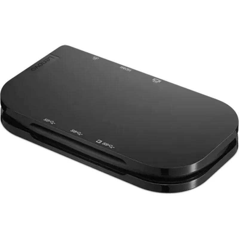 Lenovo 4X91H02421 sąsajos šakotuvas USB Type-C 5000 Mbit/s Juoda