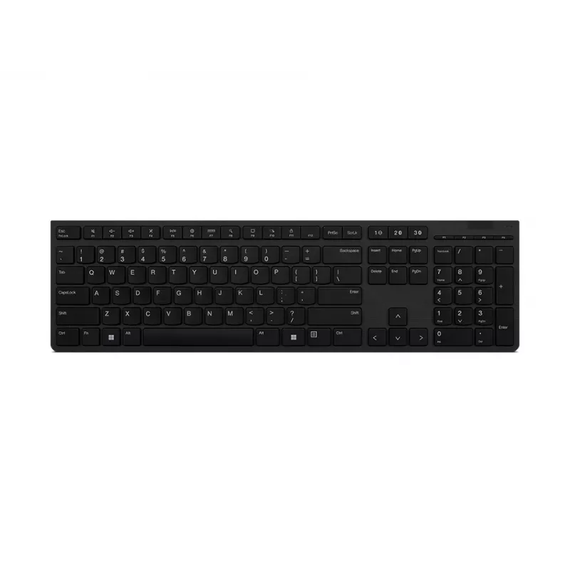 Lenovo 4Y41K04031 klaviatūra biurui RF belaidė + Bluetooth US anglų pilka