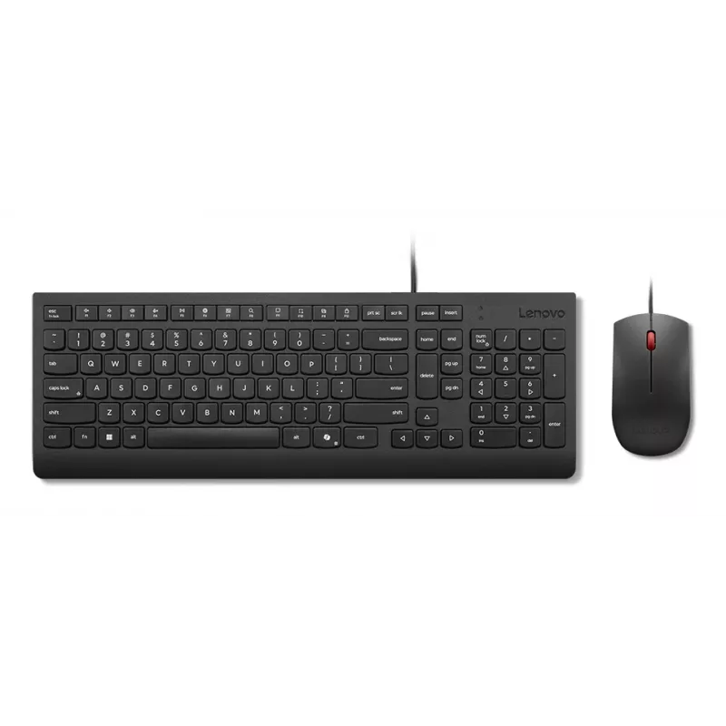 Lenovo Essential Wired Combo klaviatūra ir pelė