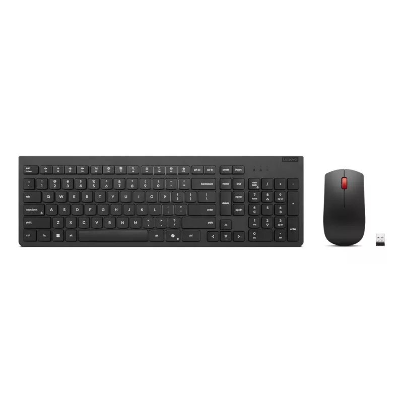 „Lenovo 4X31R64462“ klaviatūra, pelė įtraukta, Biuro, RF belaidis ryšys + „Bluetooth“, danų, juoda