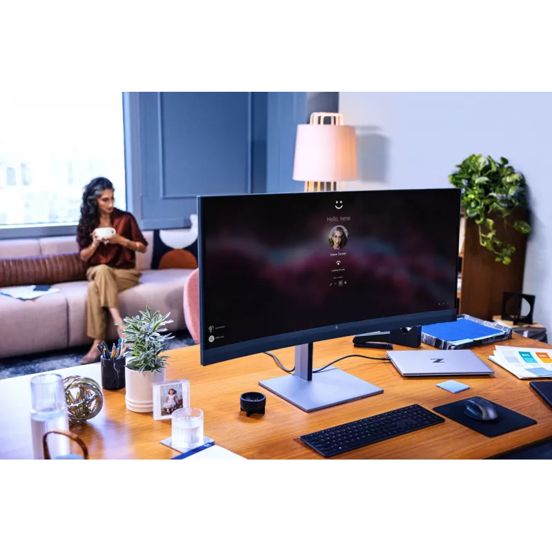 HP 975 Dual-Mode Wireless klaviatūra Full-size RF Wireless Bluetooth Juoda