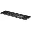 HP 975 Dual-Mode Wireless klaviatūra Full-size RF Wireless Bluetooth Juoda