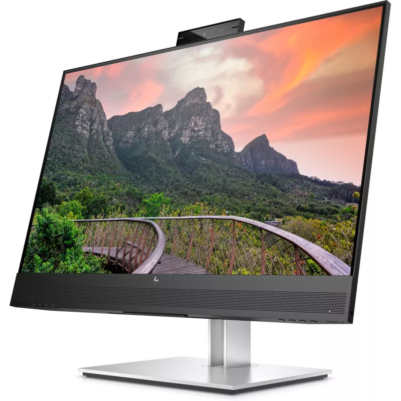 HP E27m G4 QHD USB-C konferencijų monitorius, 68,6 cm (27 coliai), 2560 x 1440 pikselių, Quad HD, LCD, 5 ms, juodas, sidabrinis