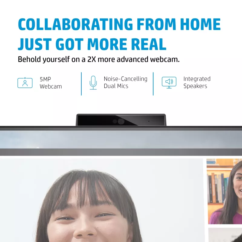 HP E27m G4 QHD USB-C konferencijų monitorius, 68,6 cm (27 coliai), 2560 x 1440 pikselių, Quad HD, LCD, 5 ms, juodas, sidabrinis