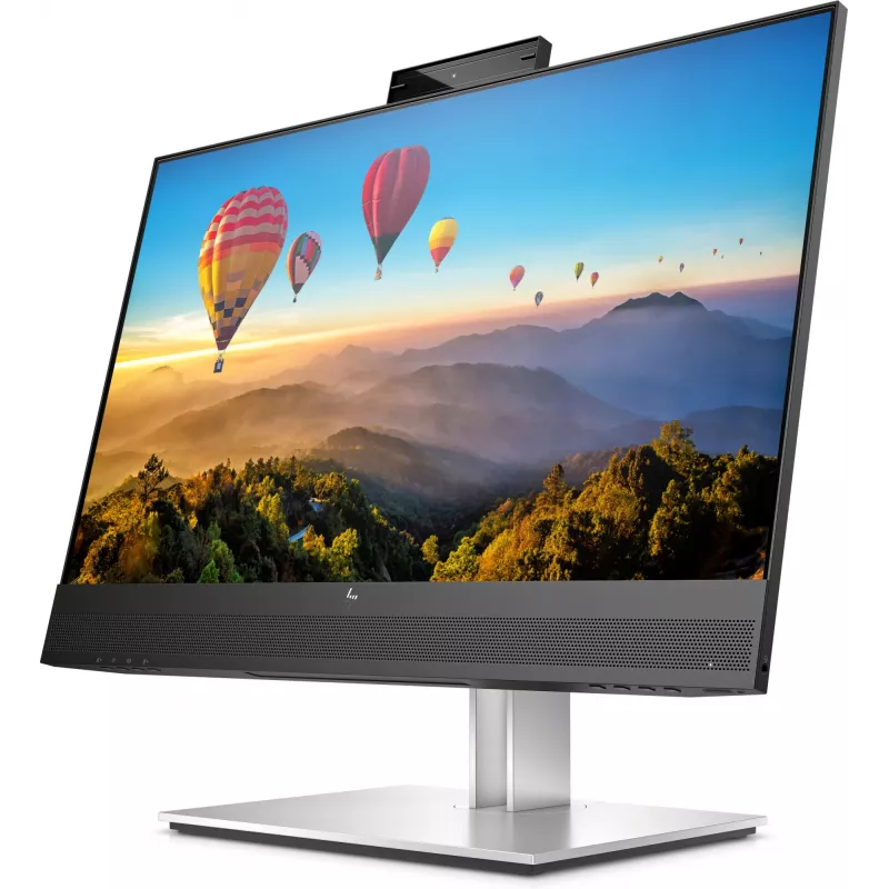 HP E24m G4 FHD USB-C konferencinis monitorius, 60,5 cm (23,8 colio), 1920 x 1080 pikselių, Full HD, LCD, 5 ms, juodas, sidabrinis