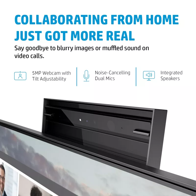 HP E24m G4 FHD USB-C konferencinis monitorius, 60,5 cm (23,8 colio), 1920 x 1080 pikselių, Full HD, LCD, 5 ms, juodas, sidabrinis