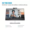 HP E24m G4 FHD USB-C konferencinis monitorius, 60,5 cm (23,8 colio), 1920 x 1080 pikselių, Full HD, LCD, 5 ms, juodas, sidabrinis
