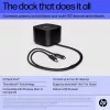 HP Thunderbolt Dock 280W G4 laidinė prijungimo stotelė Thunderbolt 4 juoda