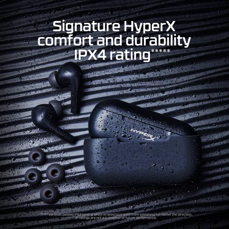 HyperX Cloud MIX Buds belaidės ausinės (juodos)