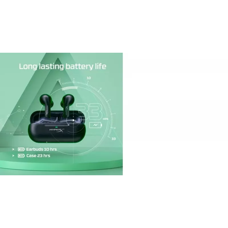 HyperX Cloud MIX Buds belaidės ausinės (juodos)