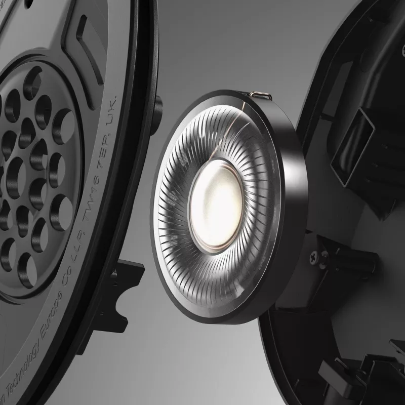 HyperX Cloud Flight – belaidės žaidimų ausinės (juoda-mėlyna) – PS5-PS4