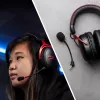 HyperX Cloud II Wireless - žaidimų ausinės (juoda-raudona)