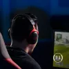 HyperX Cloud II Wireless - žaidimų ausinės (juoda-raudona)