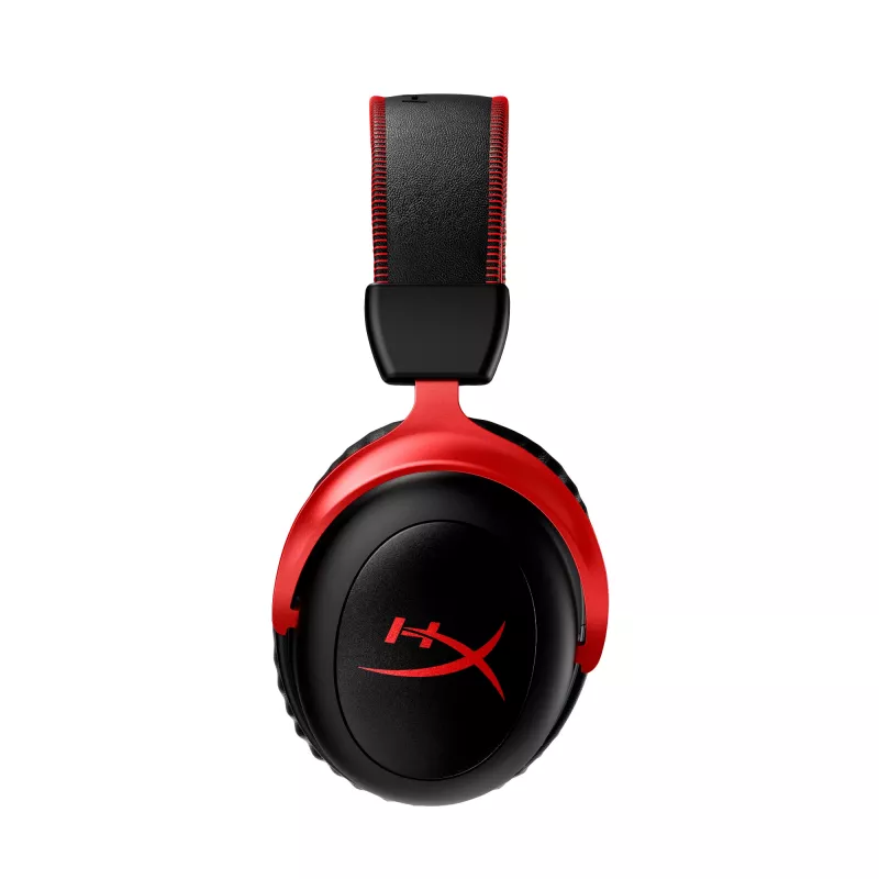 HyperX Cloud II Wireless - žaidimų ausinės (juoda-raudona)