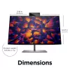 Monitorius HP Z24m G3 23,8 col. Quad HD 2560 x 1440