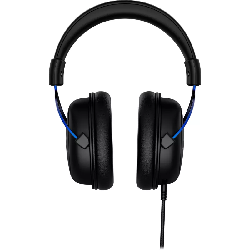 HyperX Cloud – žaidimų ausinės – PS5-PS4 (juodos-mėlynos)