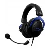 HyperX Cloud – žaidimų ausinės – PS5-PS4 (juodos-mėlynos)