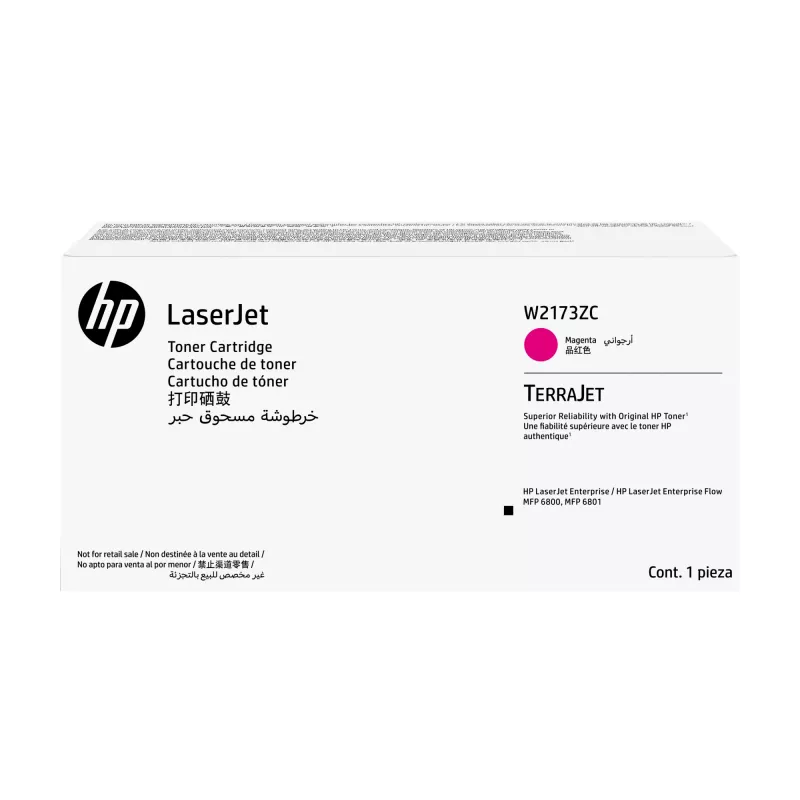HP W2173ZC purpurinė sutartinė originali LaserJet tonerio kasetė