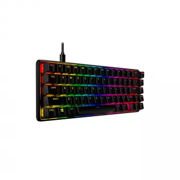 HyperX Alloy Origins 65 - Mechaninė žaidimų klaviatūra - HX Aqua (US išdėstymas)