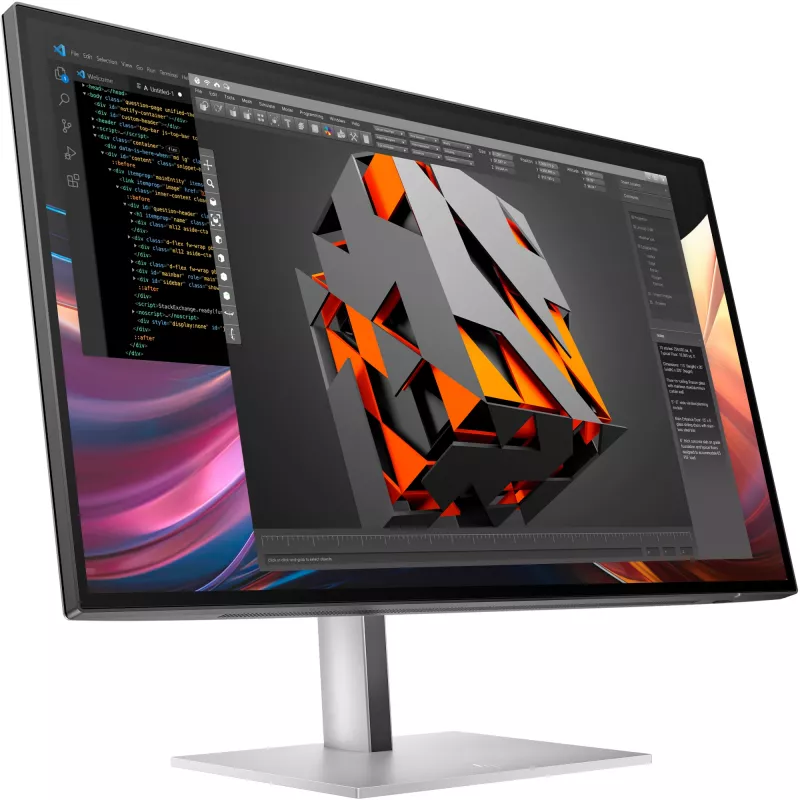 HP Series 7 Pro 27 col. QHD monitorius - 727pq, 68,6 cm (27 col.), 2560 x 1440 px, Quad HD, LCD, 5 ms