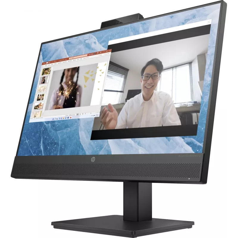 HP M24m Konferencijų Monitorius, 60,5 cm (23,8 colio), 1920 x 1080 pikselių, Full HD, LED, 5 ms, Juodas